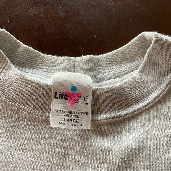 Reflective Army Cropped Crewneck - Picture 5 of 5